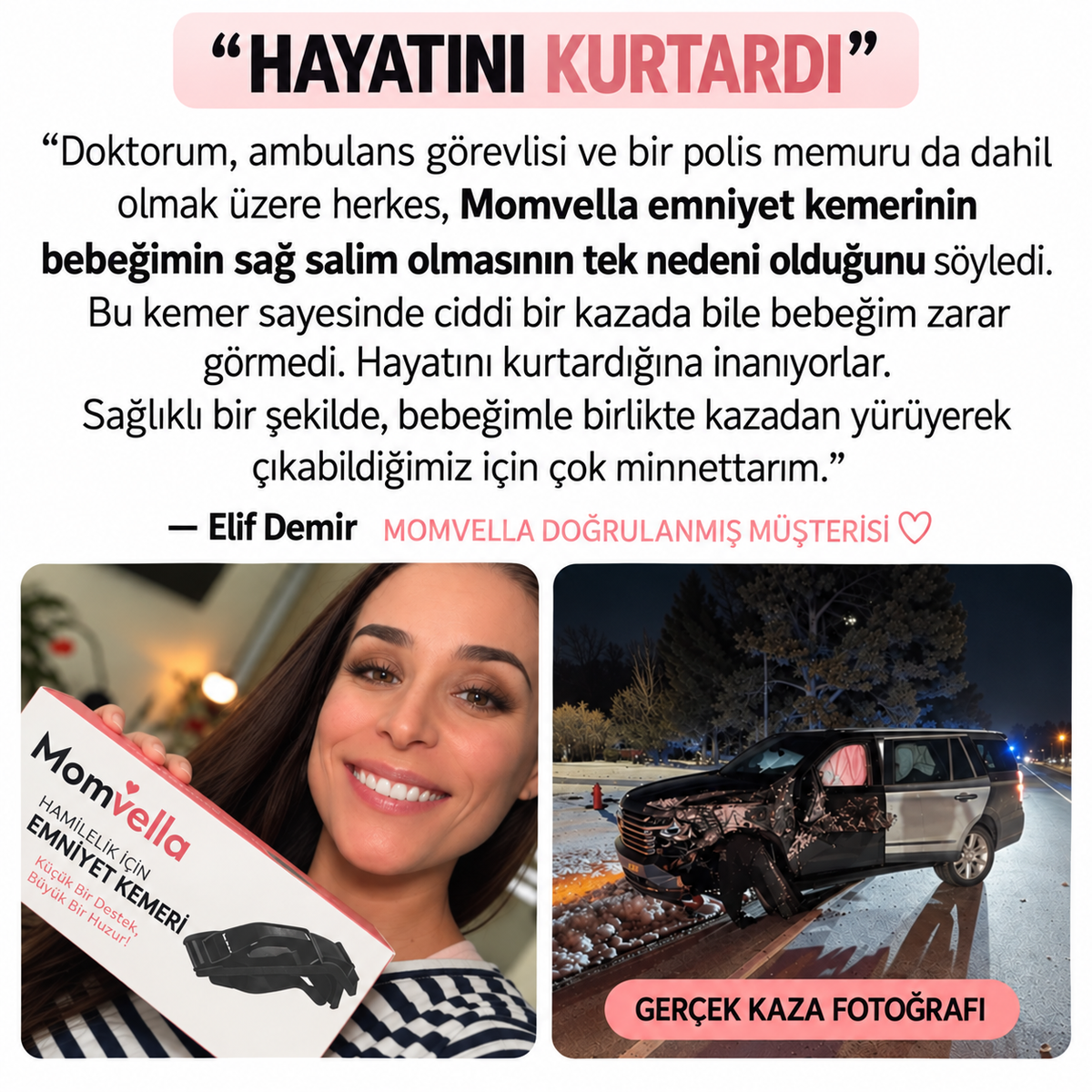 Hamilelik Güvenlik Kemeri